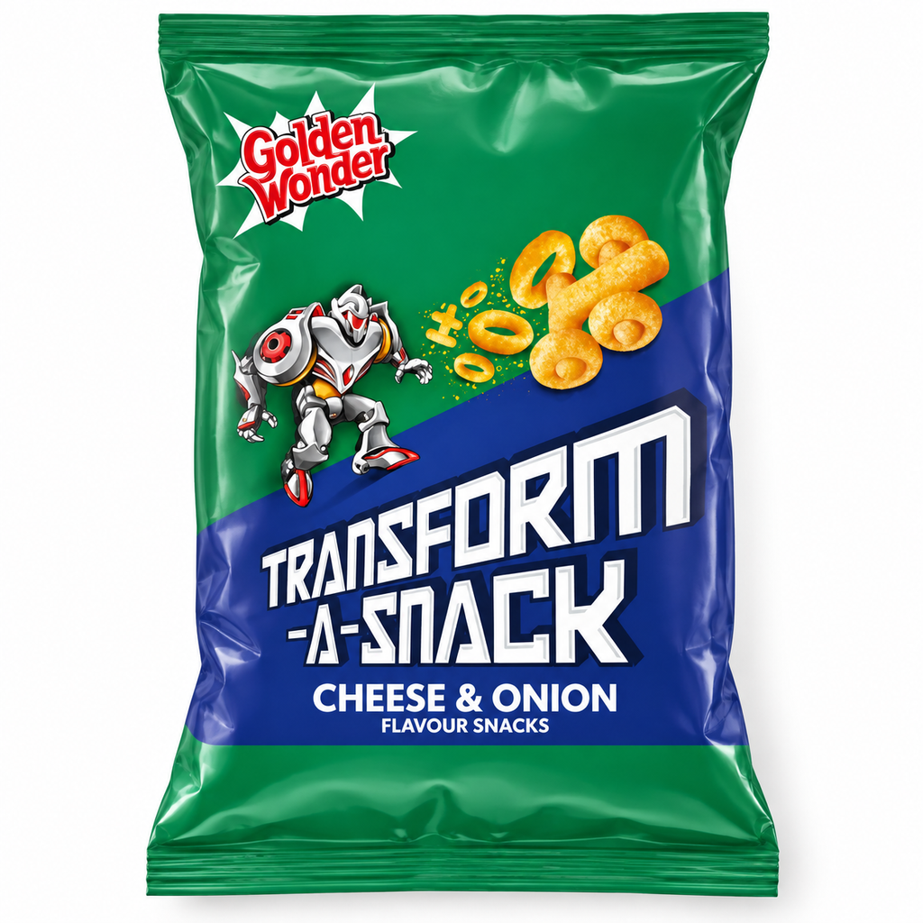 Golden Wonder Transform-A-Snack Cheese & Onion 27g — HRS product image