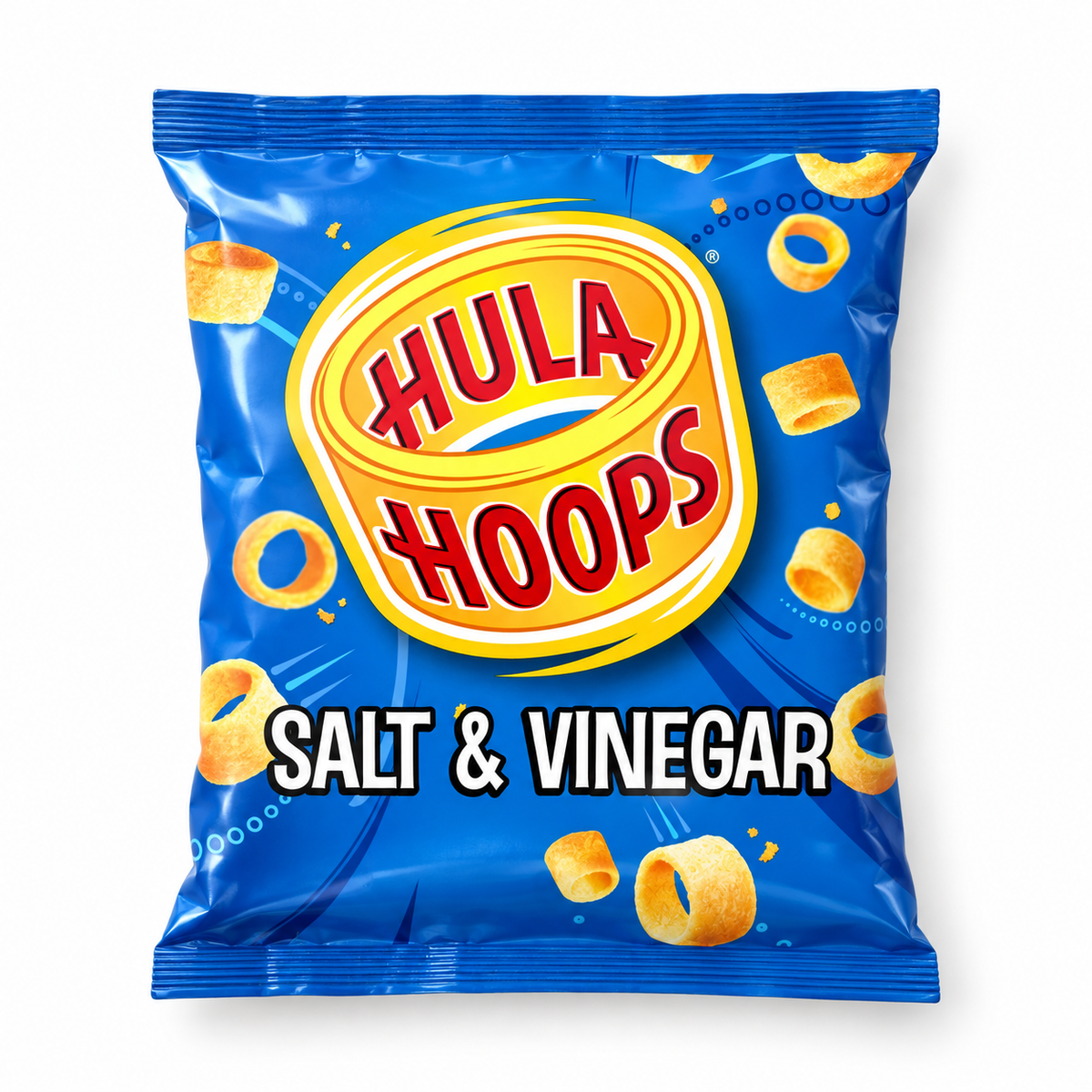 Hula Hoops Salt & Vinegar Potato Rings 34g — HRS product image