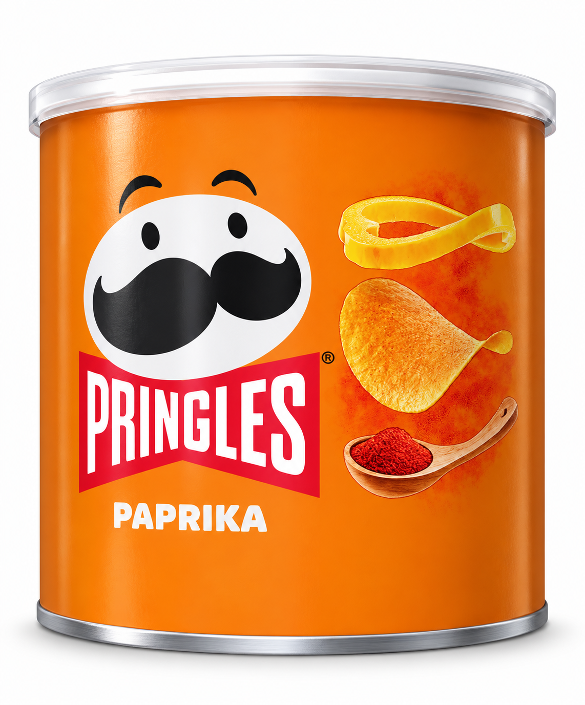 Pringles Paprika 12 x 40g small tubes — retail pack product image