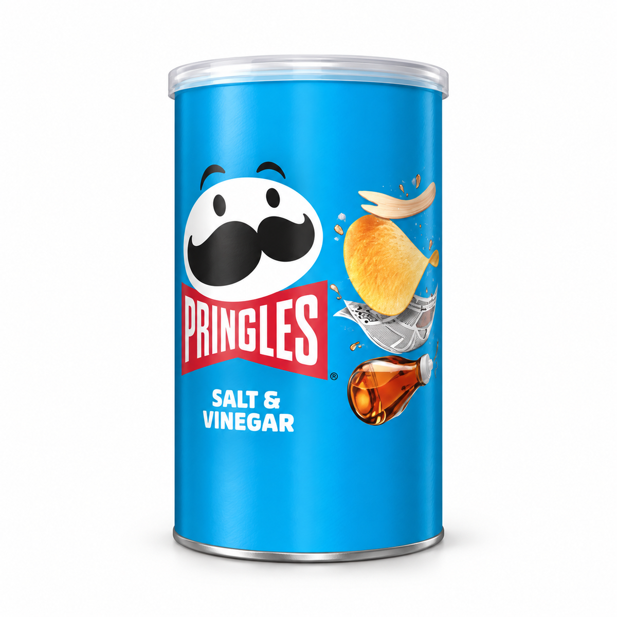 Pringles Salt & Vinegar 12 x 70g £1.25 PMP — retail pack product image