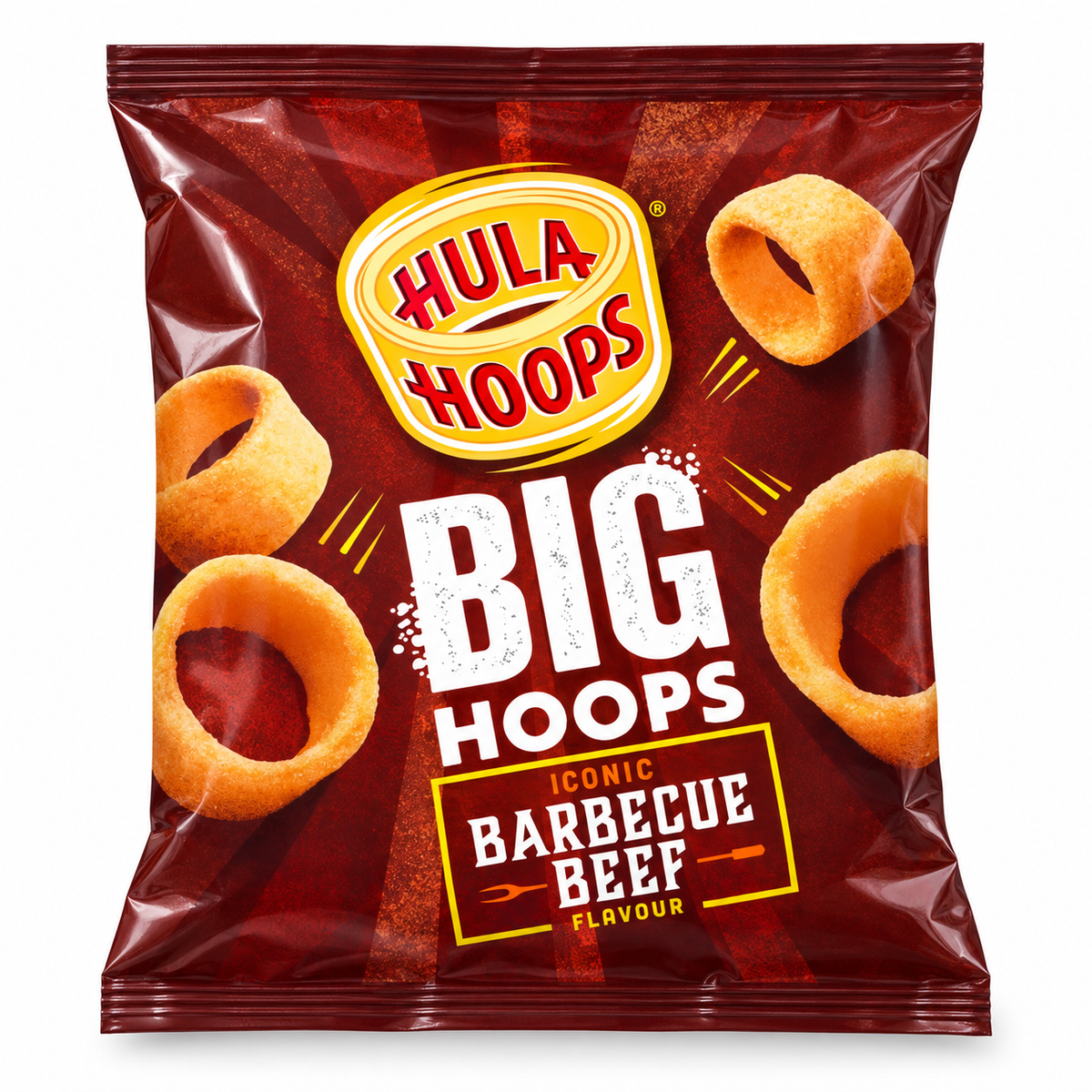 Hula Hoops Big Hoops Barbecue Beef 70g — HRS product image