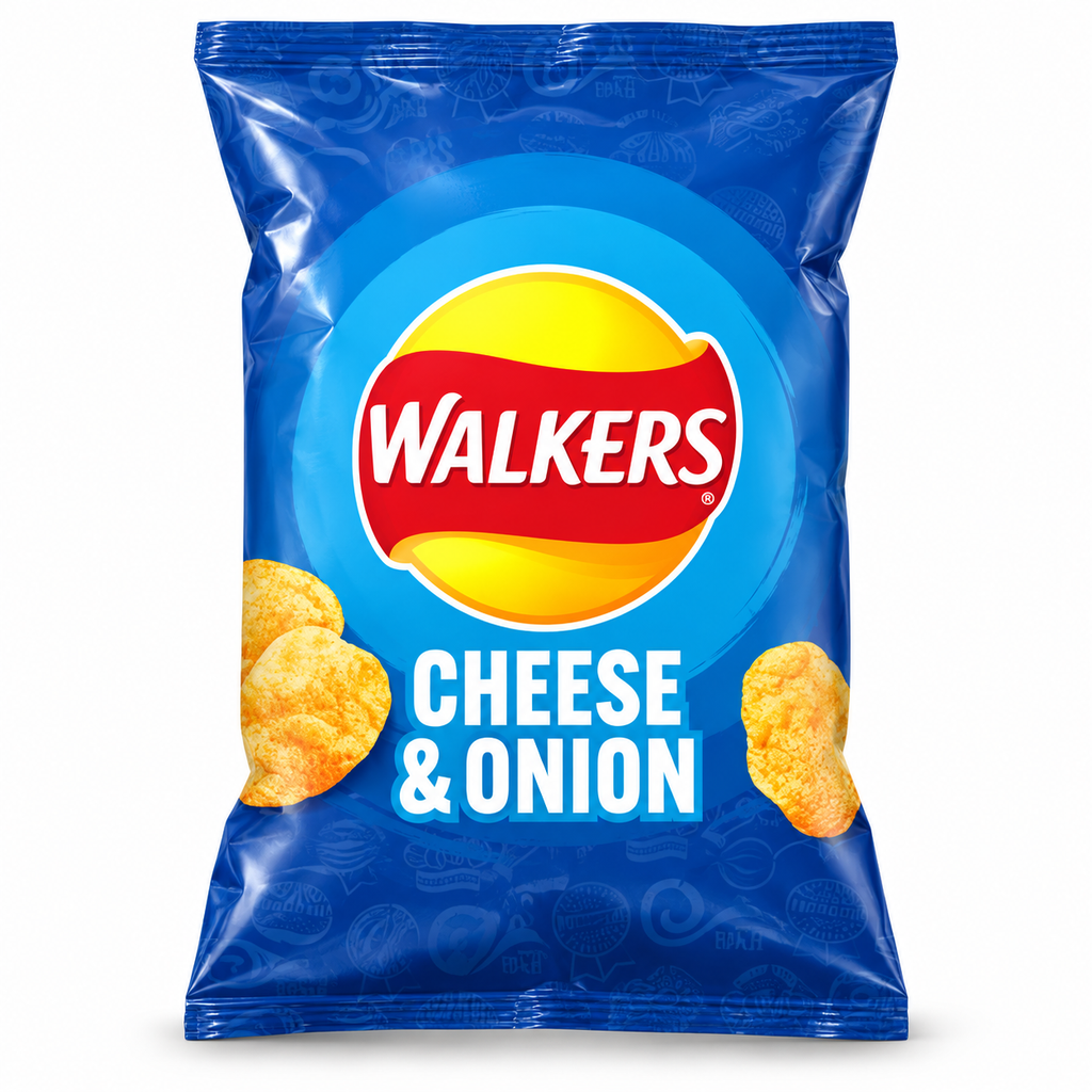 Walkers Cheese & Onion 18 x 70g £1.35 PMP — product image