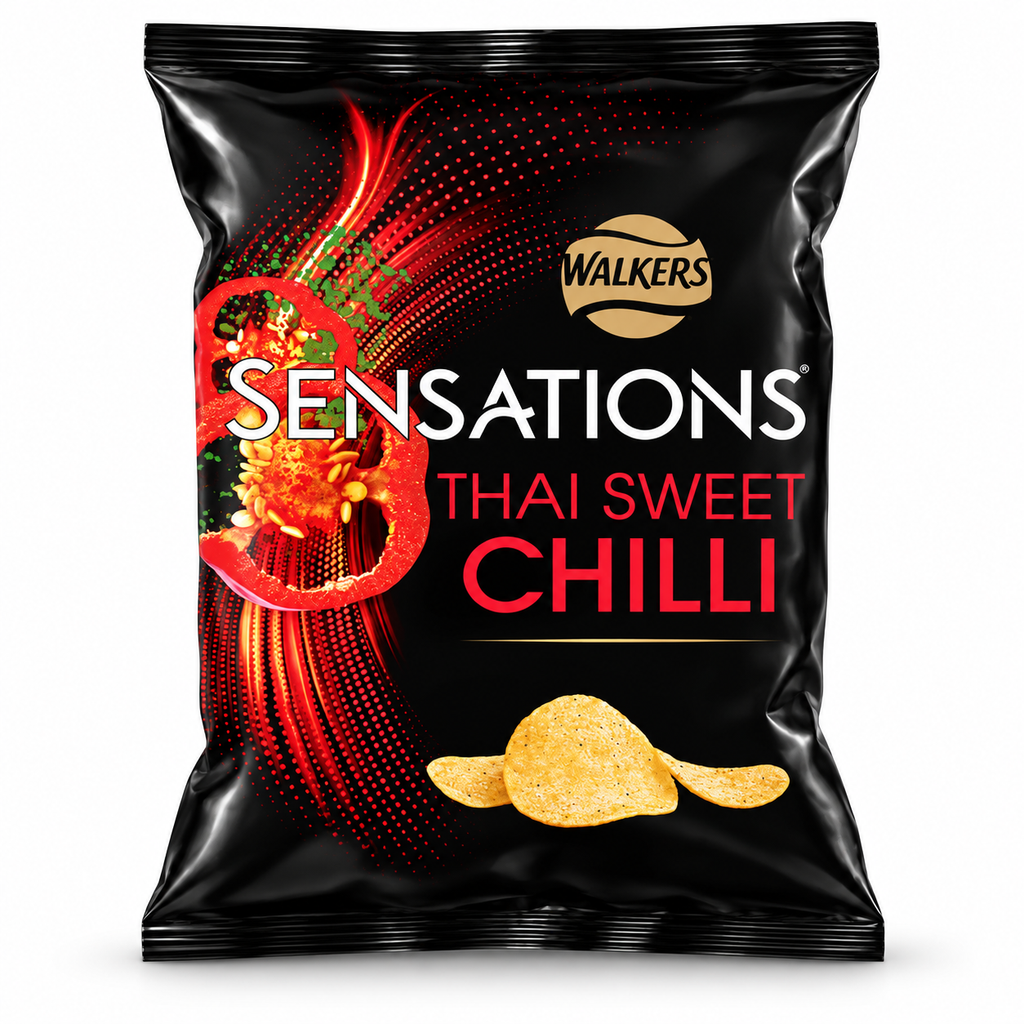 Walkers Sensations Thai Sweet Chilli 18 x 65g £1.35 PMP — product image