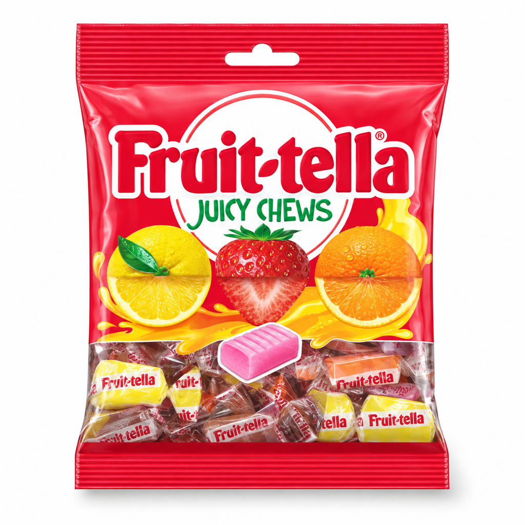 Fruit-tella Juicy Chews Vegan 135g — HRS product image