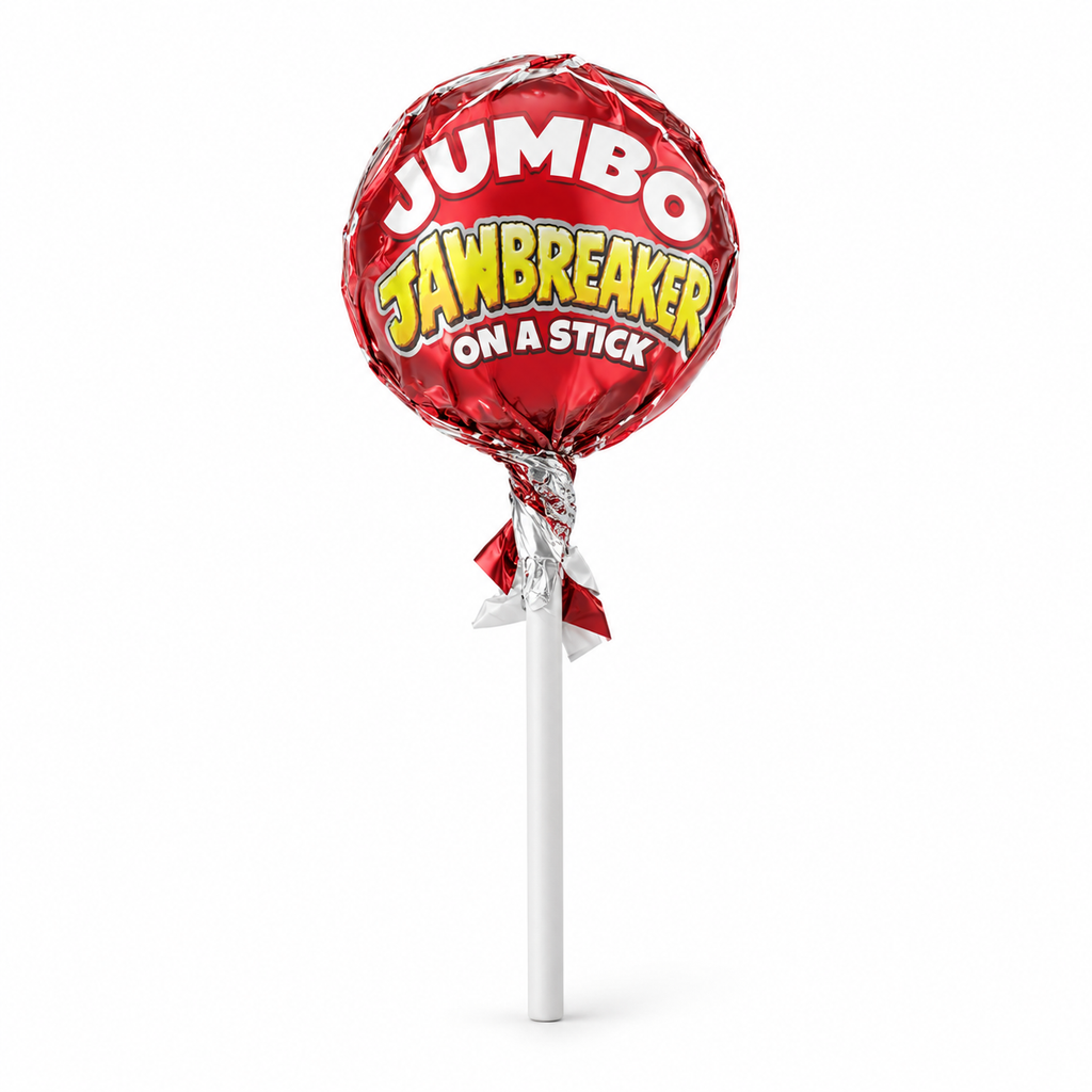 Zed Candy Jumbo Sour Cherry Jawbreaker 40 count 30p — product image