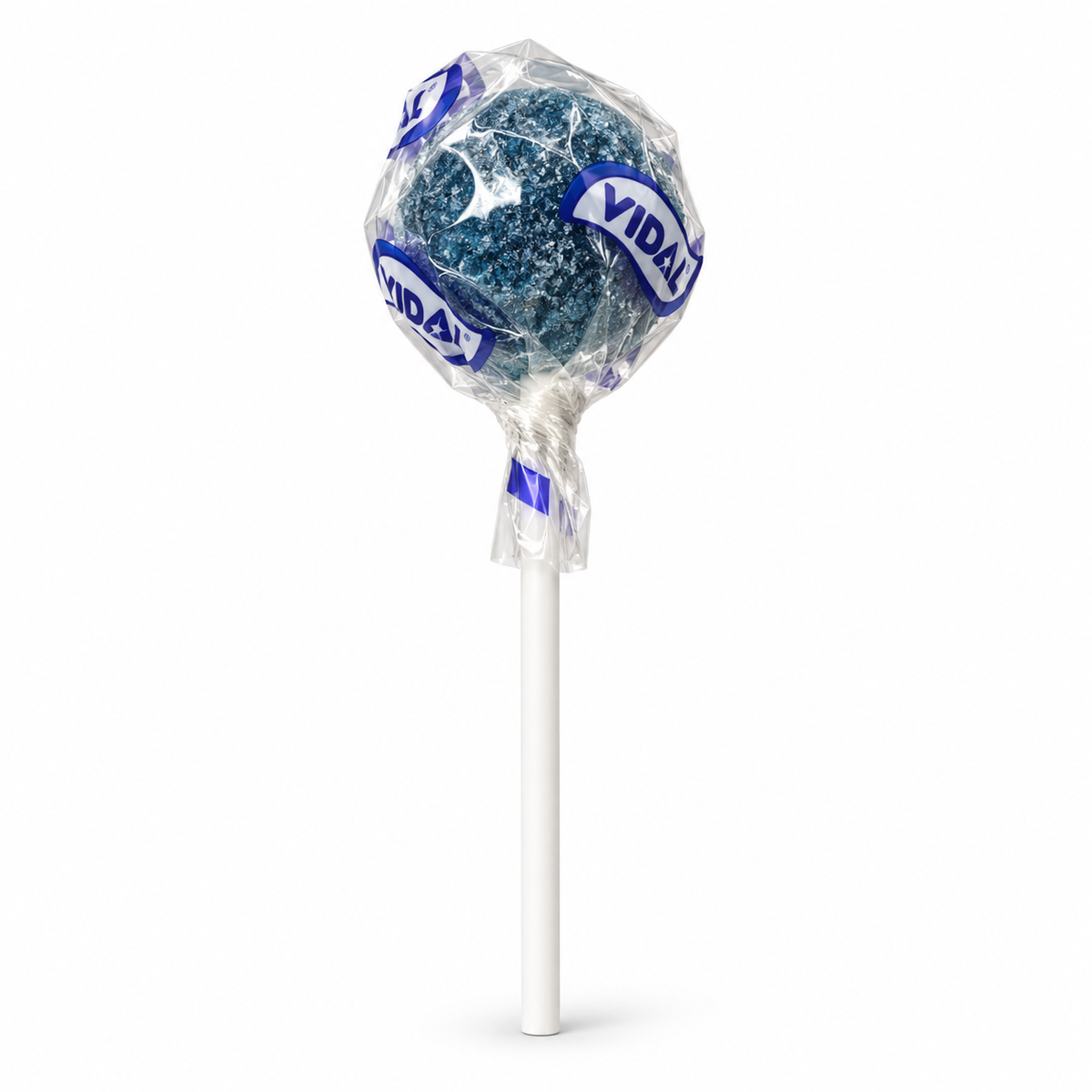 Vidal Sour Blue Raspberry Tongue Painter Lollies 150 count tub — product image