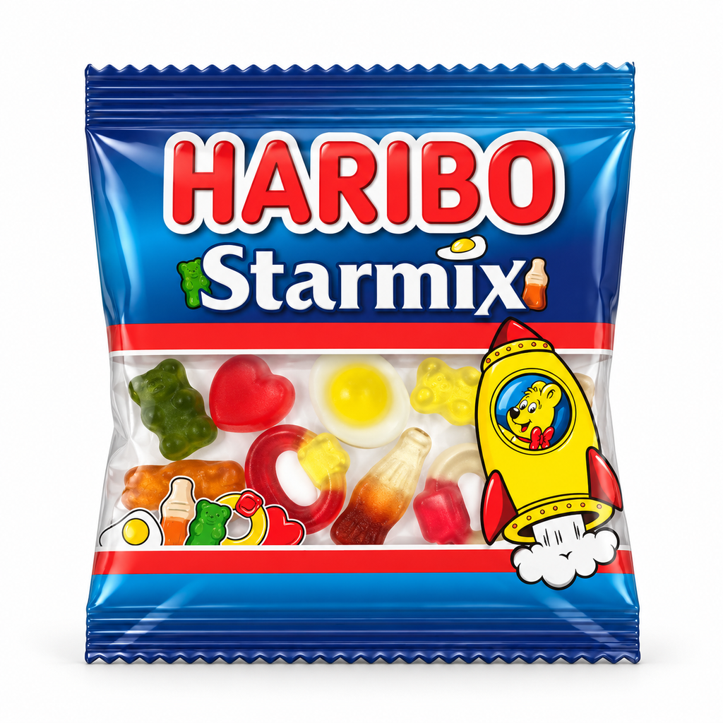 Haribo Starmix Mini Bags 100 x 16g — product image