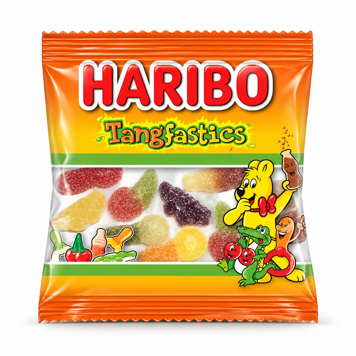 Haribo Tangfastics Mini Bags 100 x 16g — product image