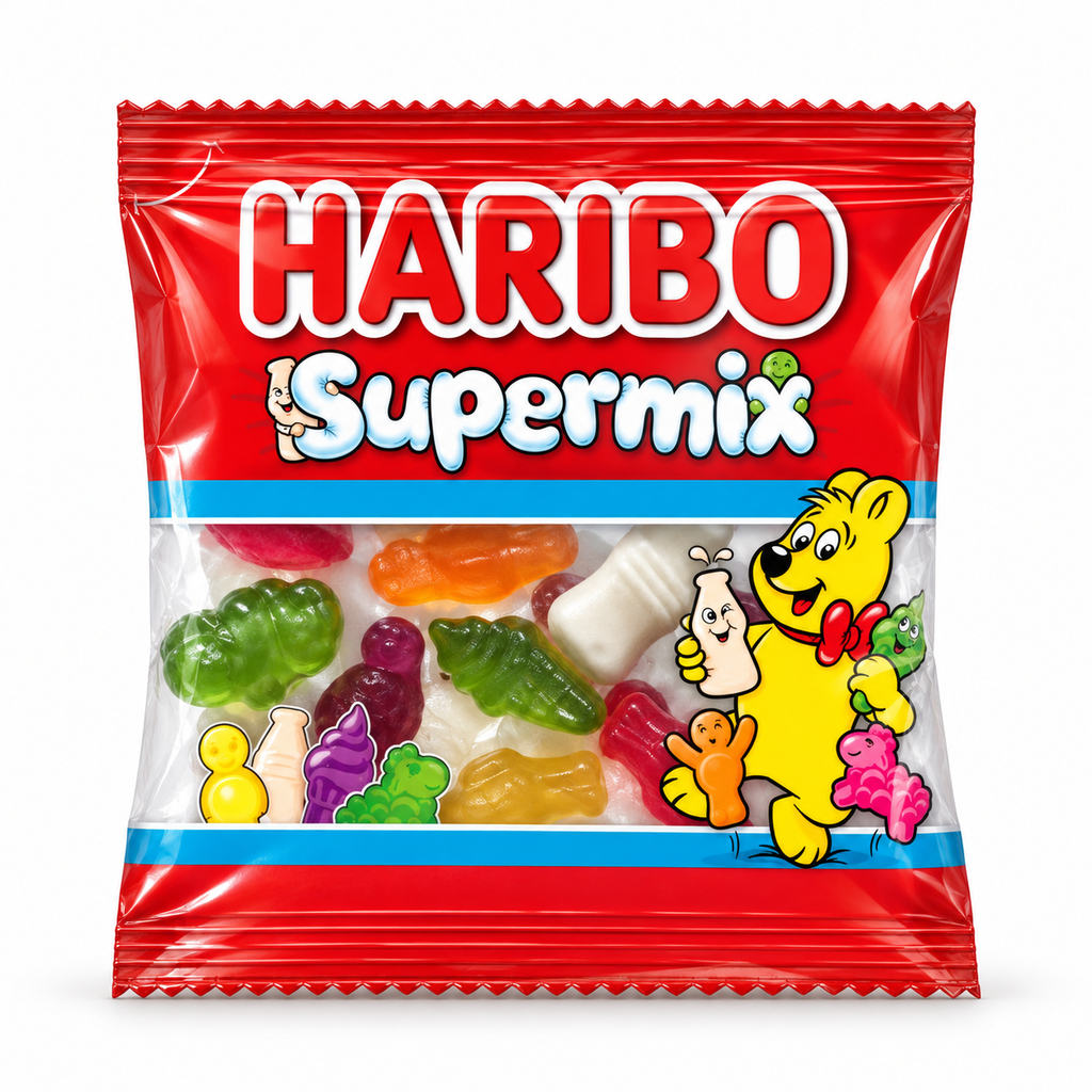 Haribo Supermix Mini Bags 100 x 16g — product image