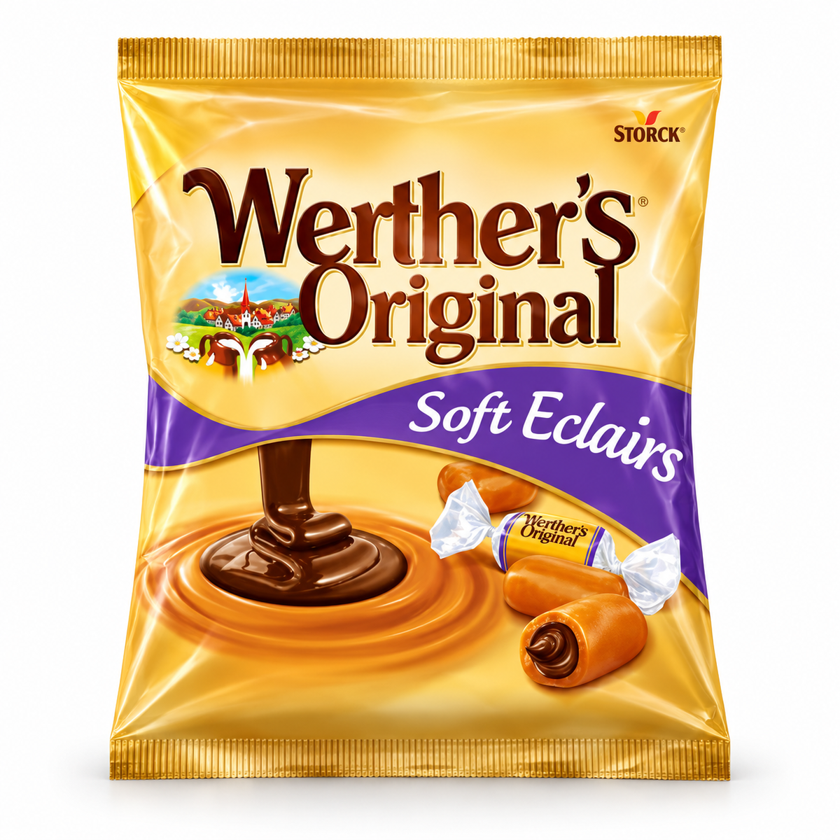 Werther's Original Soft Eclairs 12 x 100g £1.25 PMP — product image