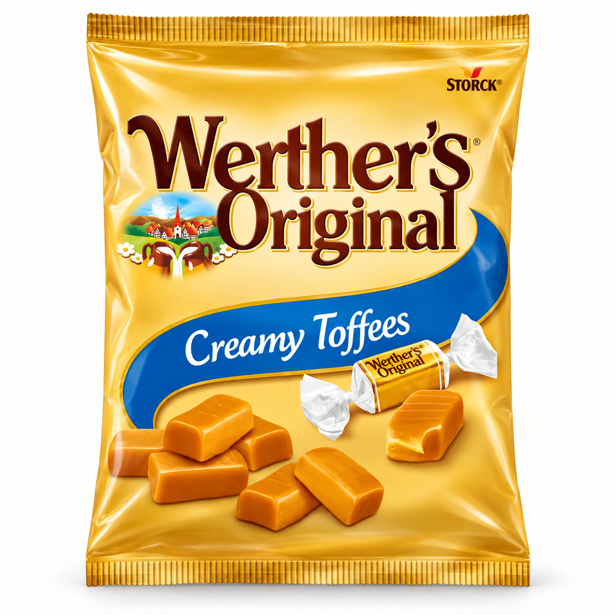 Werther's Original Creamy Toffees 12 x 110g £1.25 PMP — product image