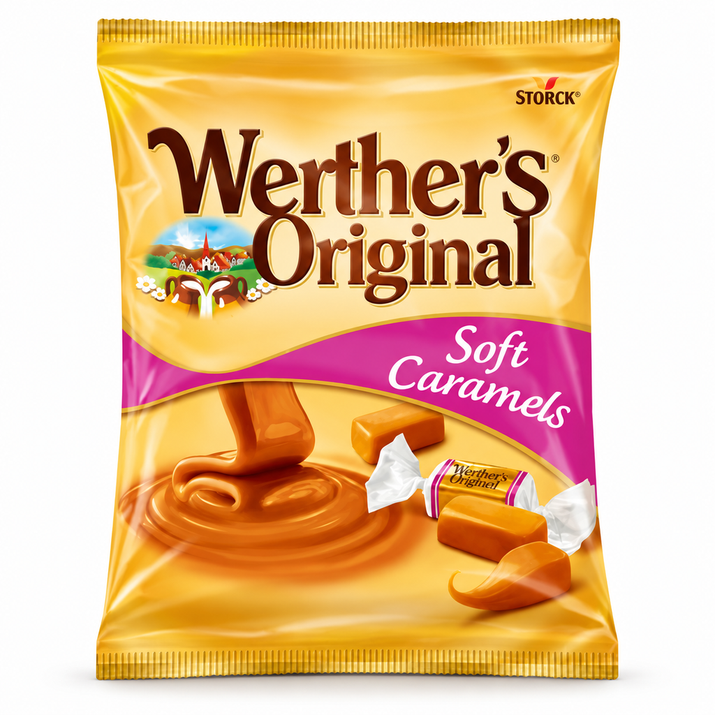 Werther's Original Soft Caramels 12 x 110g £1.25 PMP — product image