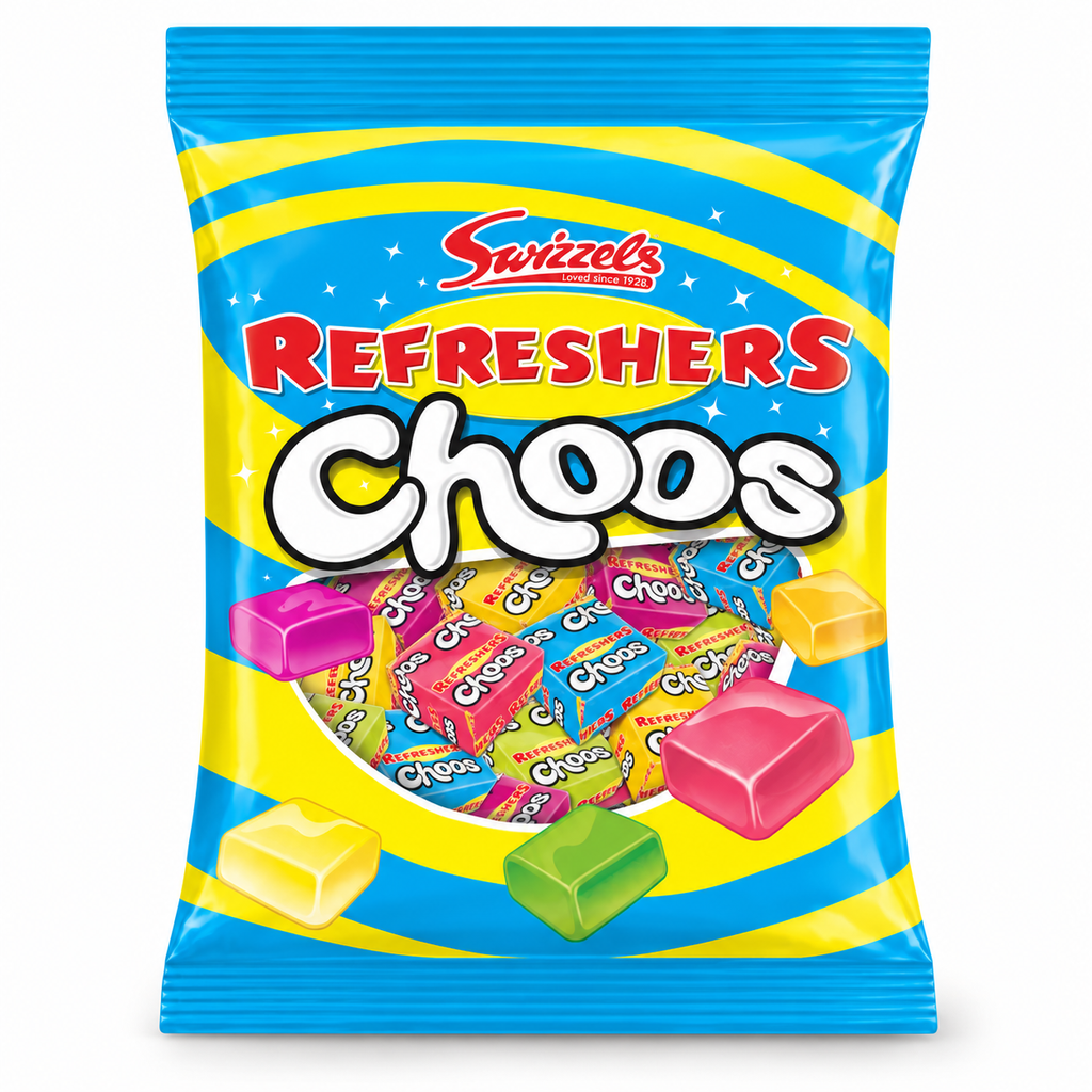 Swizzels Refreshers Choos 12 x 115g £1.15 PMP — product image