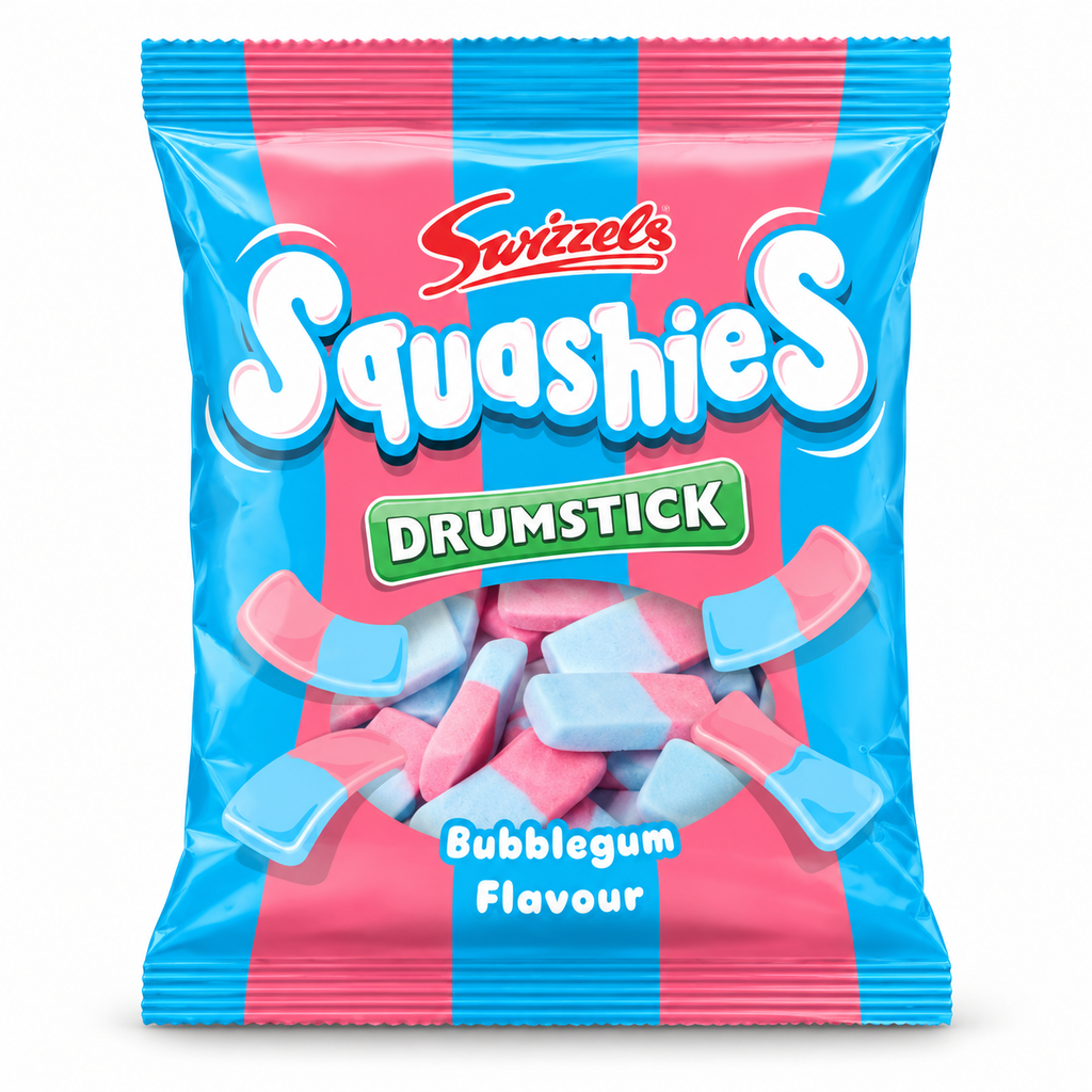 Swizzels Drumstick Bubblegum Squashies 12 x 120g £1.15 PMP — product image