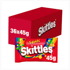Skittles Fruit 36 x 45g bags — wholesale case