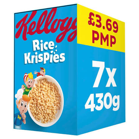Kellogg's Rice Krispies 7 x 430g — wholesale case product asset