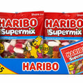 Haribo Supermix Fruit & Milk Sweets Bags - 12 Pack x 140g product image
