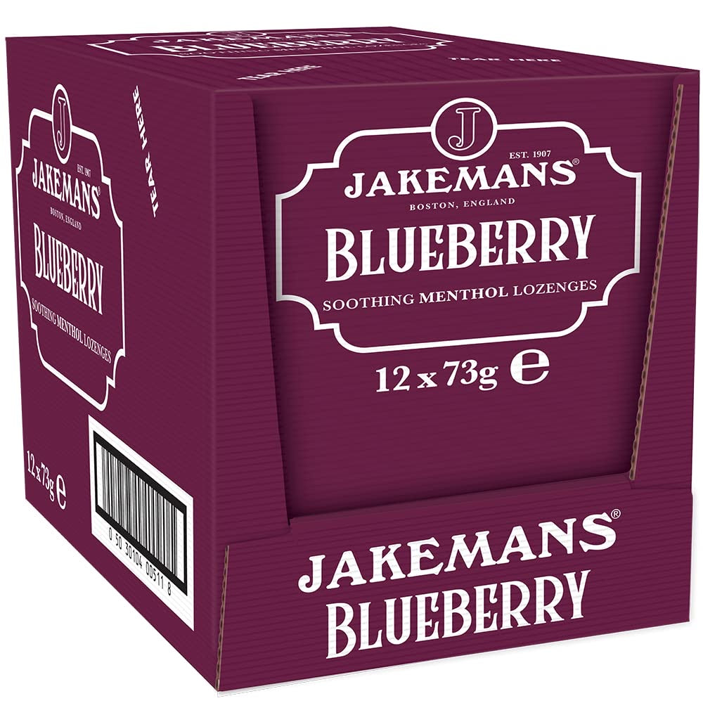 Jakemans Blueberry 73g Multipack - Choose Pack Size