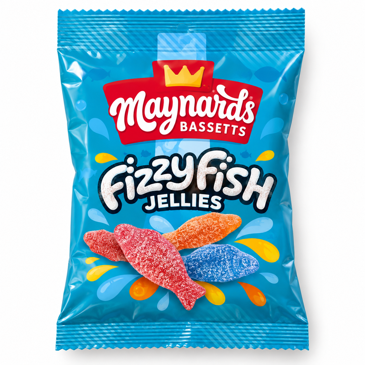 Maynards Bassetts Fizzyfish Jellies — HRS product image
