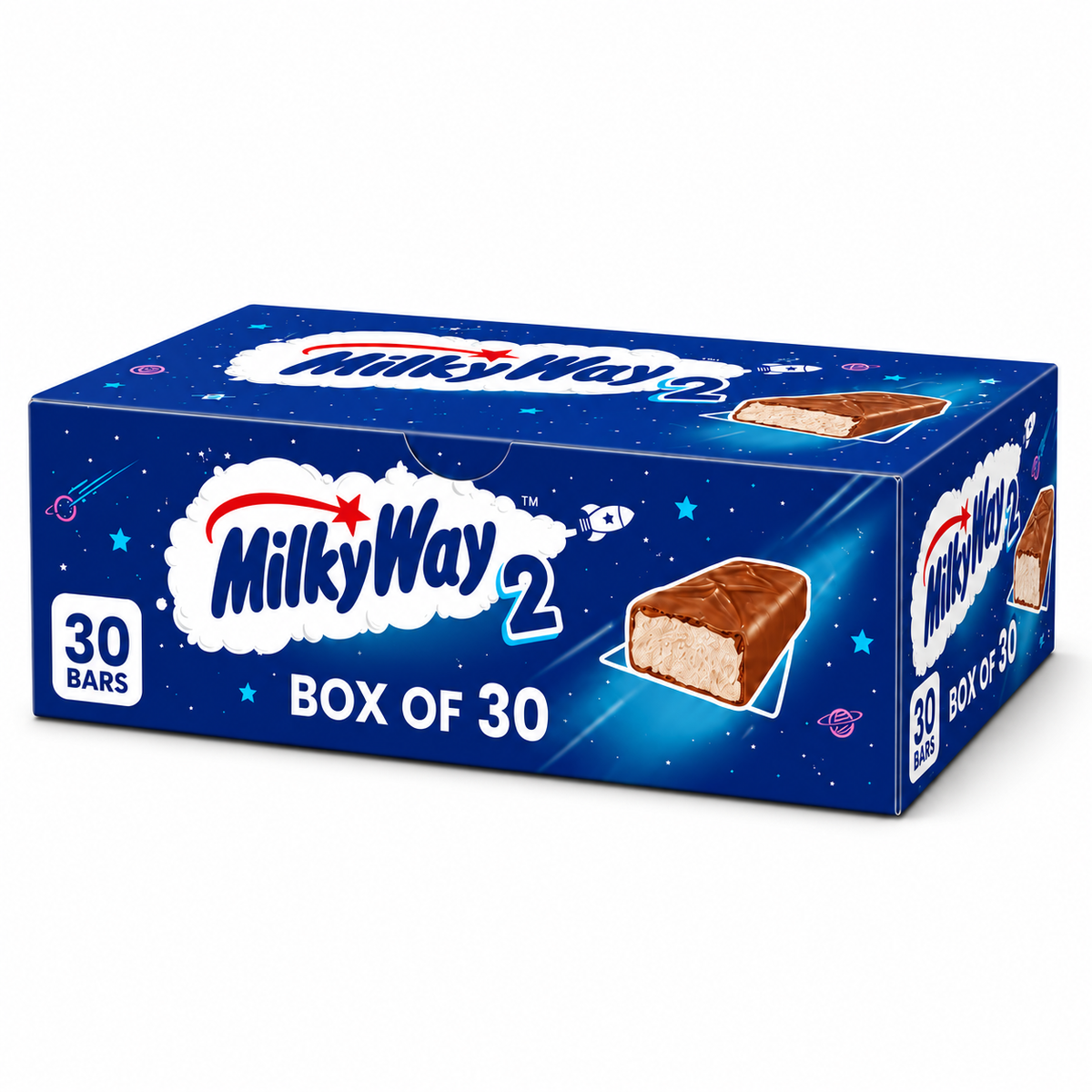 Milky Way Twin wholesale box of 30 x 43g packs — product illustration