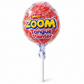 Large Sour Lollies | Sour Zoom Blue Red Green Tongue Painter Lollypop Tub | Halal Sweet Snack by Vidal | Choose between 50/25/10 pieces — product image