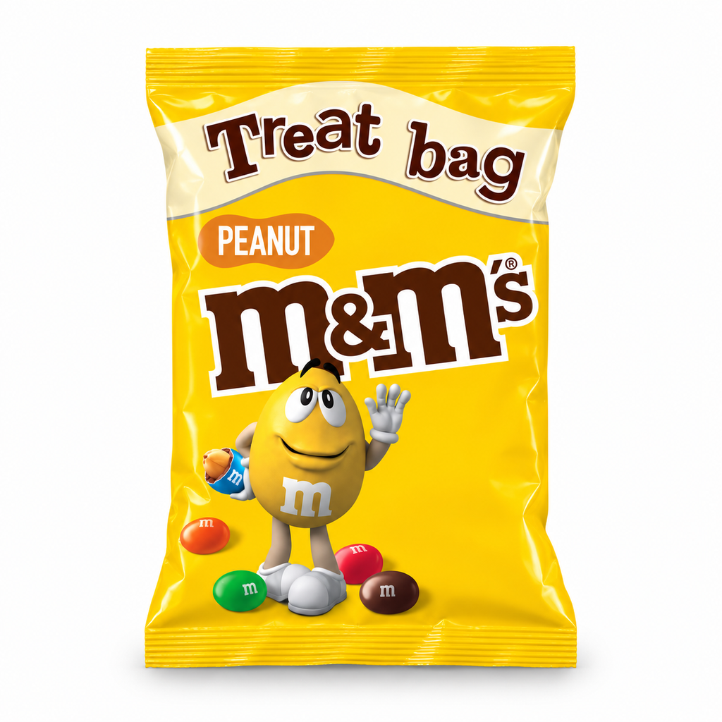 M&M's peanut Marvel Limited Edition Treat Bag 16 x 82g — product image