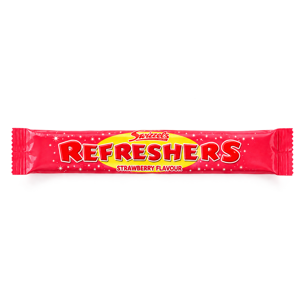 Swizzels Refreshers — Strawberry — transparent product cutout