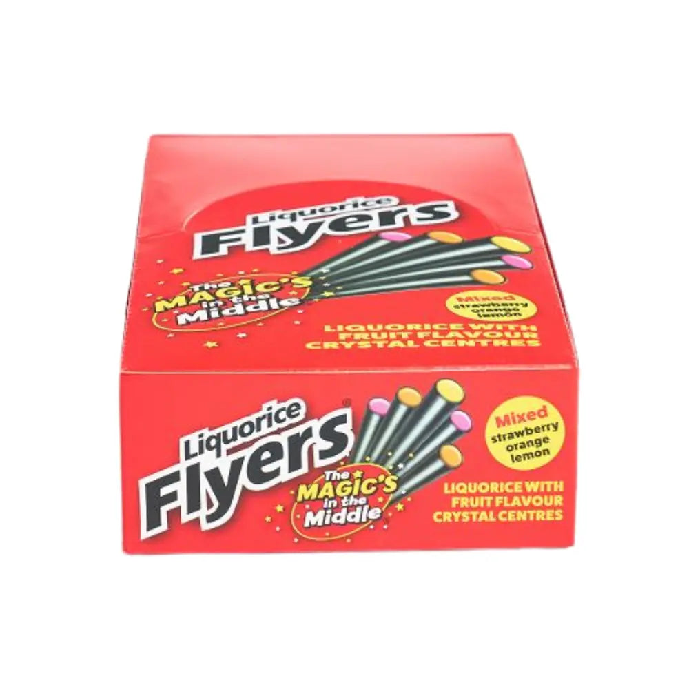 Stockley’s Original Liquorice Flyers closed supplier box