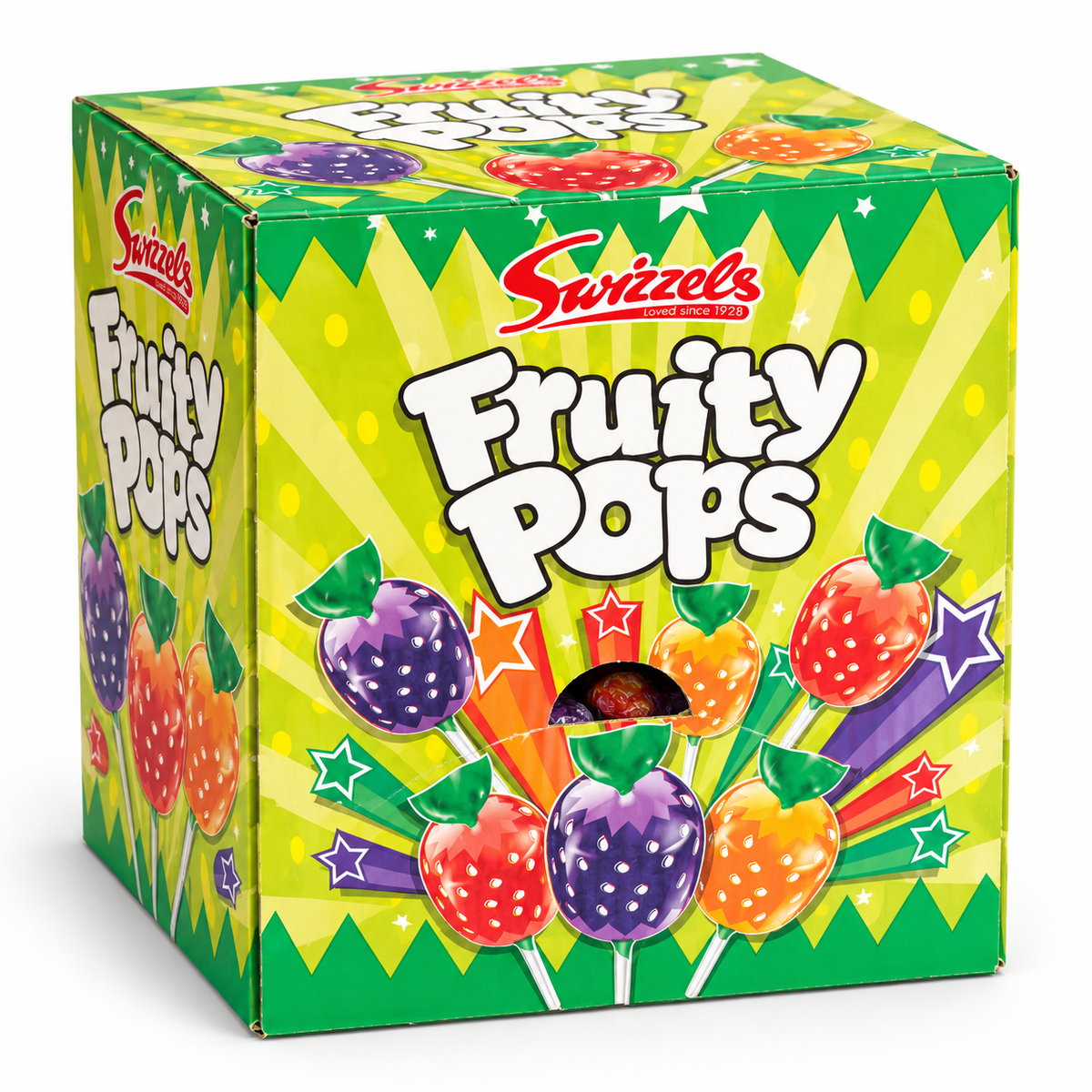Swizzels Fruity Pops — display carton — HRS product image