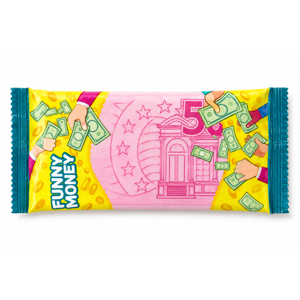 Funny Money edible candy paper — HRS product image